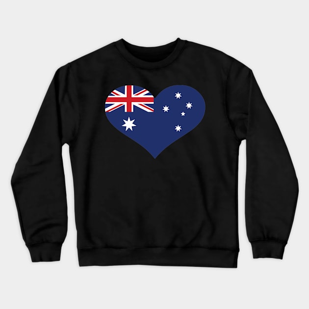 Australia flag Crewneck Sweatshirt by Designzz